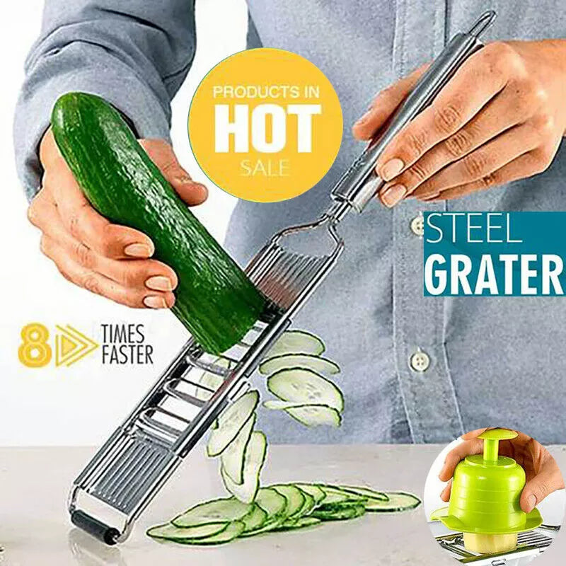 Multi-Purpose Vegetable Slicer Cuts Set